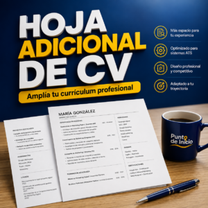 Hoja adicional de CV