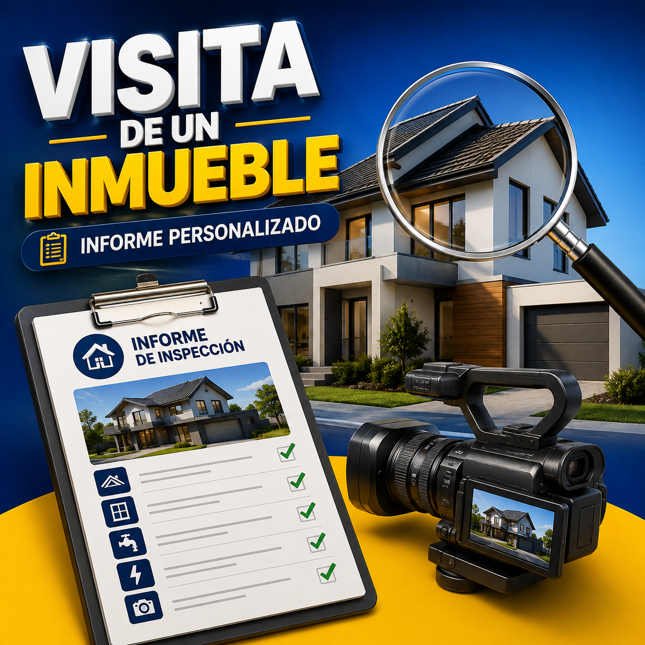 Visita de un inmueble para comprar en España